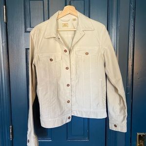 J.Crew Beige Denim Jacket